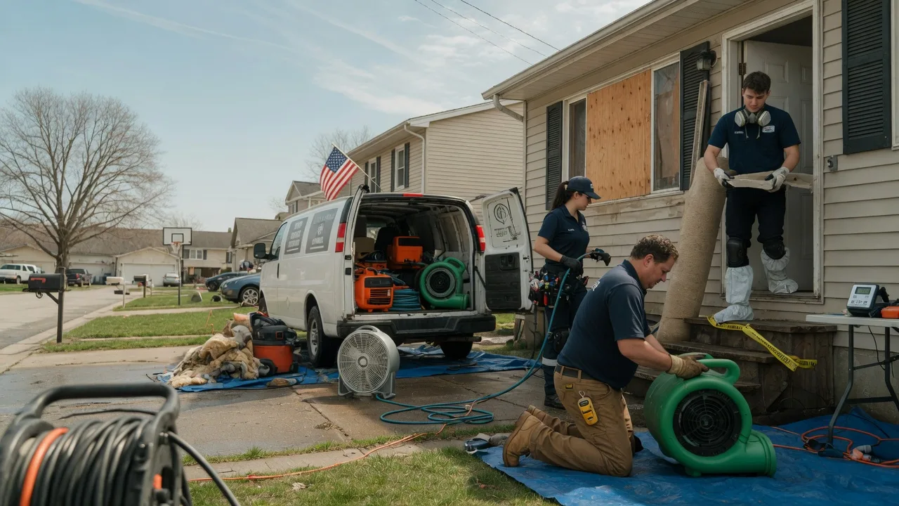 Water Damage Restoration in South Seaville, NJ near me